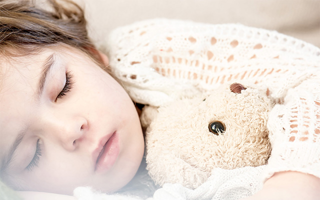 enfant sommeil serein